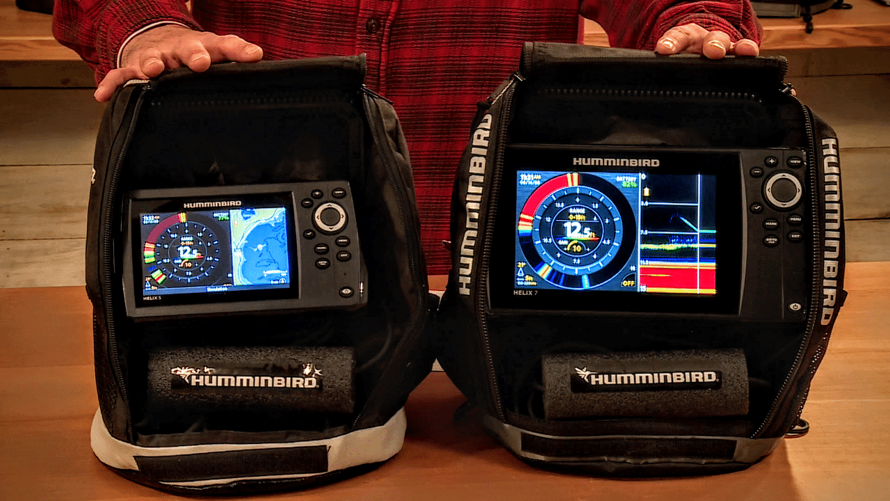 New 2018 Must-Have Flasher Combo Units – Humminbird Ice Helix G2